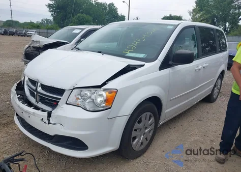 2017 Dodge Grand Caravan Crew z USA, uszkodzony, nr VIN 2C4RDGDG9HR713088